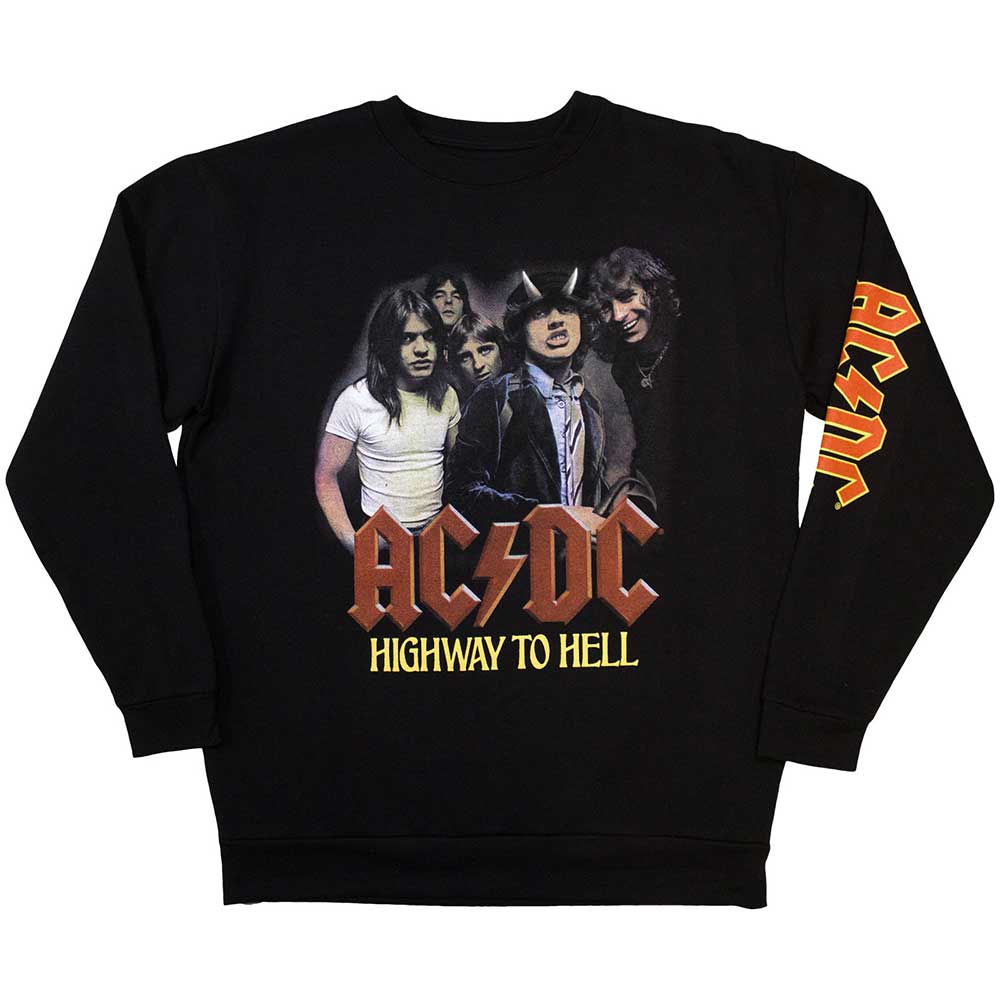AC/DC Unisex Sweatshirt: H2H Band (Sleeve Print) - 2XL [Sweatshirt]