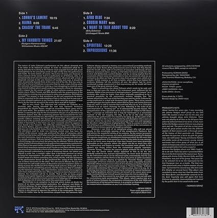 Afro Blue Impressions (Limited Edition) - John Coltrane [VINYL] - Image 2