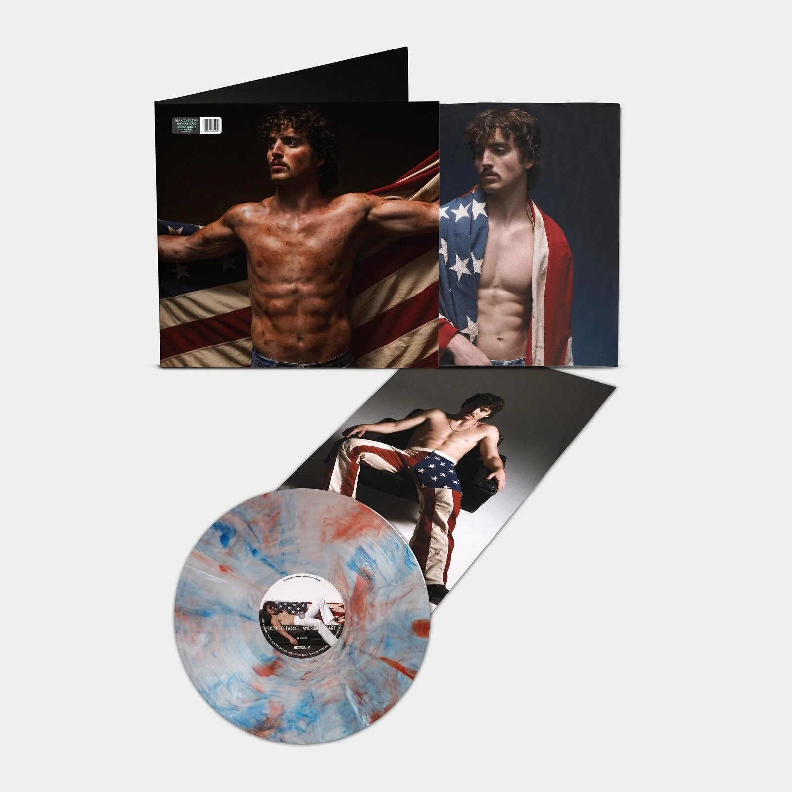 American Heart (Limited Red & White Edition)- Benson Boone [Colour Vinyl]