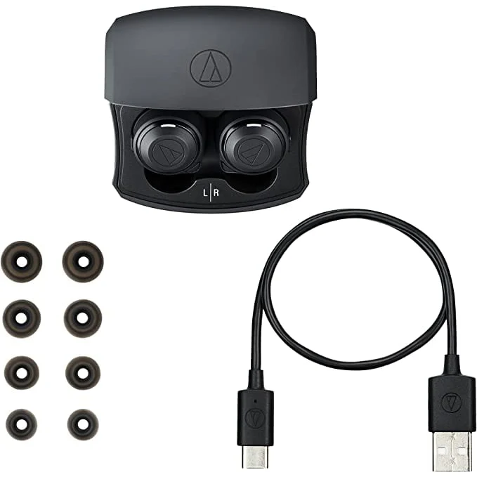 Audio-Technica ATH-CKS50TW Wireless Earbuds [Accessories] - Image 2