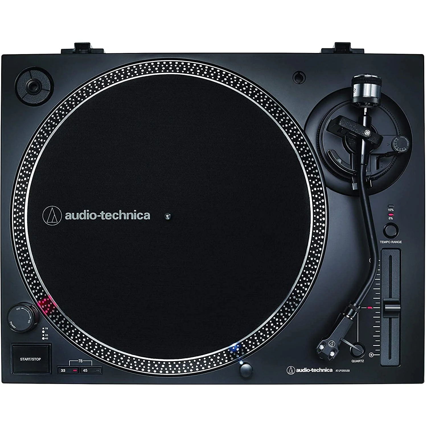 Audio-Technica AT-LP120XUSB Direct Drive Turntable (Black) [Tech & Turntables] - Image 3