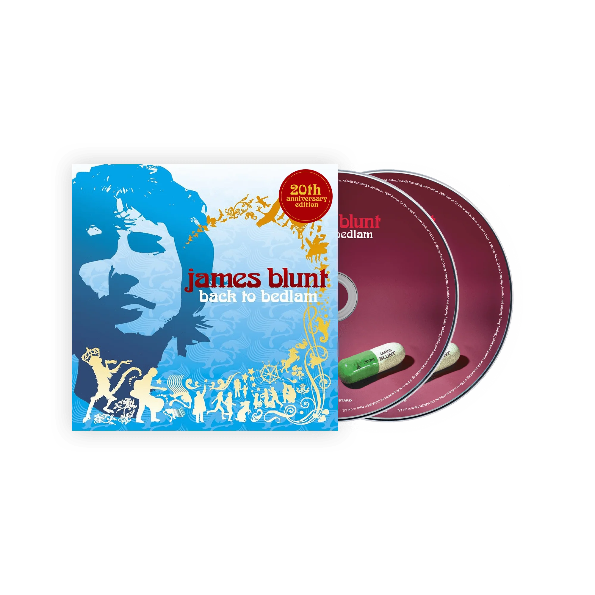 Back To Bedlam (20th Anniversary Edition) - James Blunt [CD] - Image 2