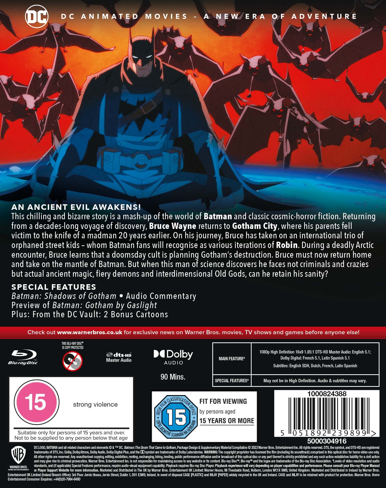 Batman: The Doom That Came to Gotham - Christopher Berkeley [BLU-RAY] - Image 3