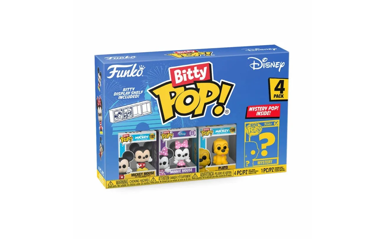 Funko Bitty POP! Disney Classics Season 1 4-pack with Mystery Pop [Toys] - Image 5