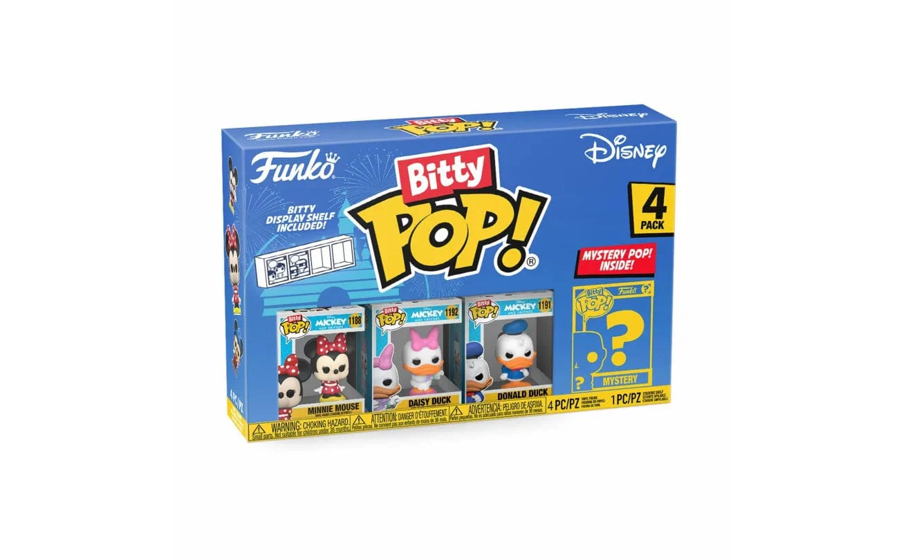 Funko Bitty POP! Disney Classics Season 1 4-pack with Mystery Pop [Toys] - Image 6