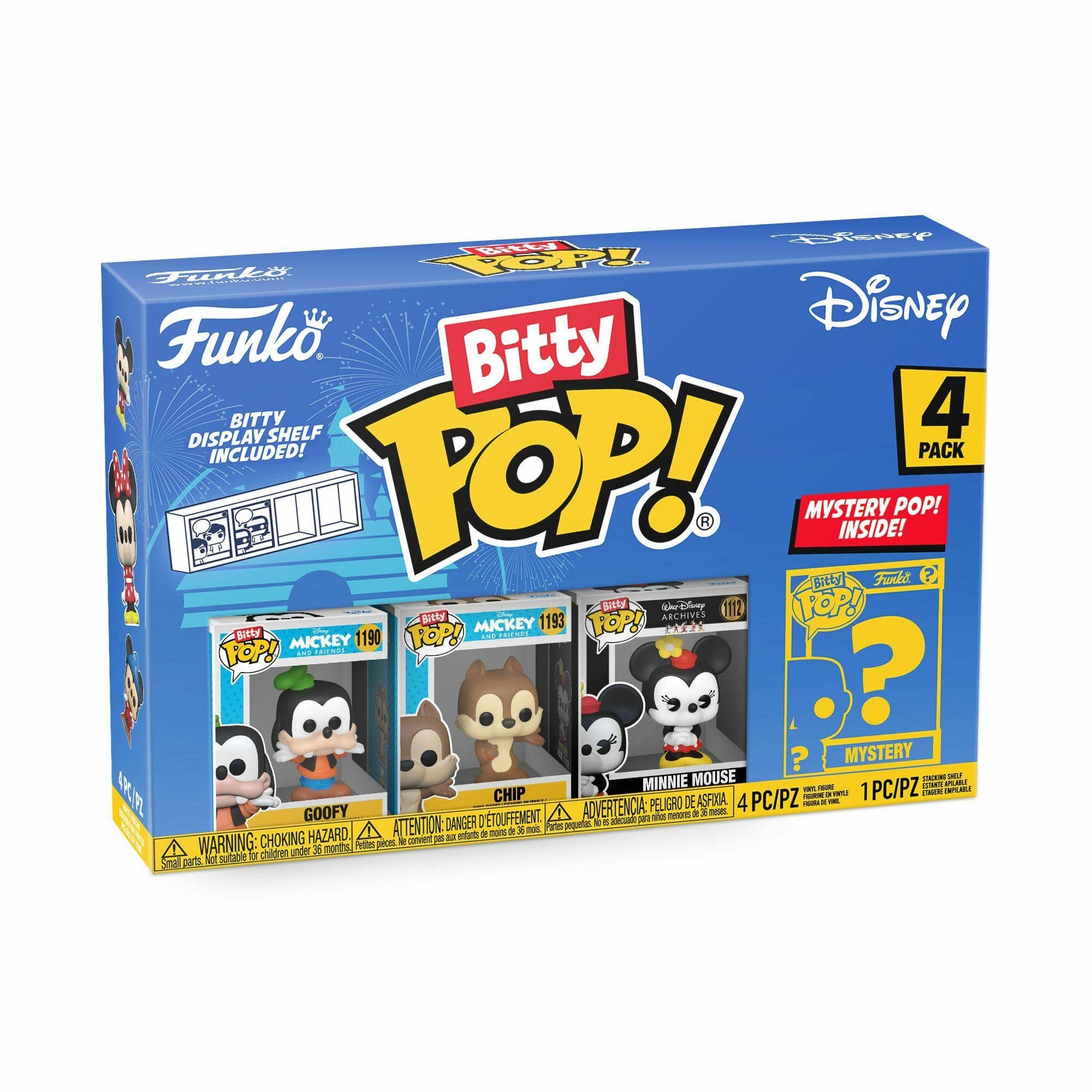 Funko Bitty POP! Disney Classics Season 1 4-pack with Mystery Pop [Toys] - Image 7