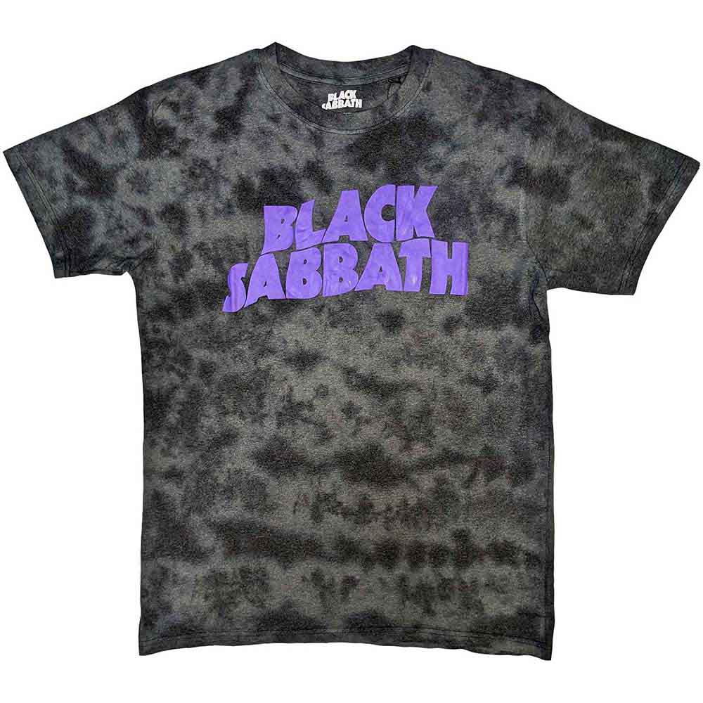 Black Sabbath - Wavy Logo (Wash Collection) -  XL [T-Shirts]