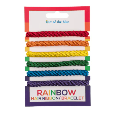 Hair Ribbon/Bracelet, Rainbow Colours [Posters & Merchandise]