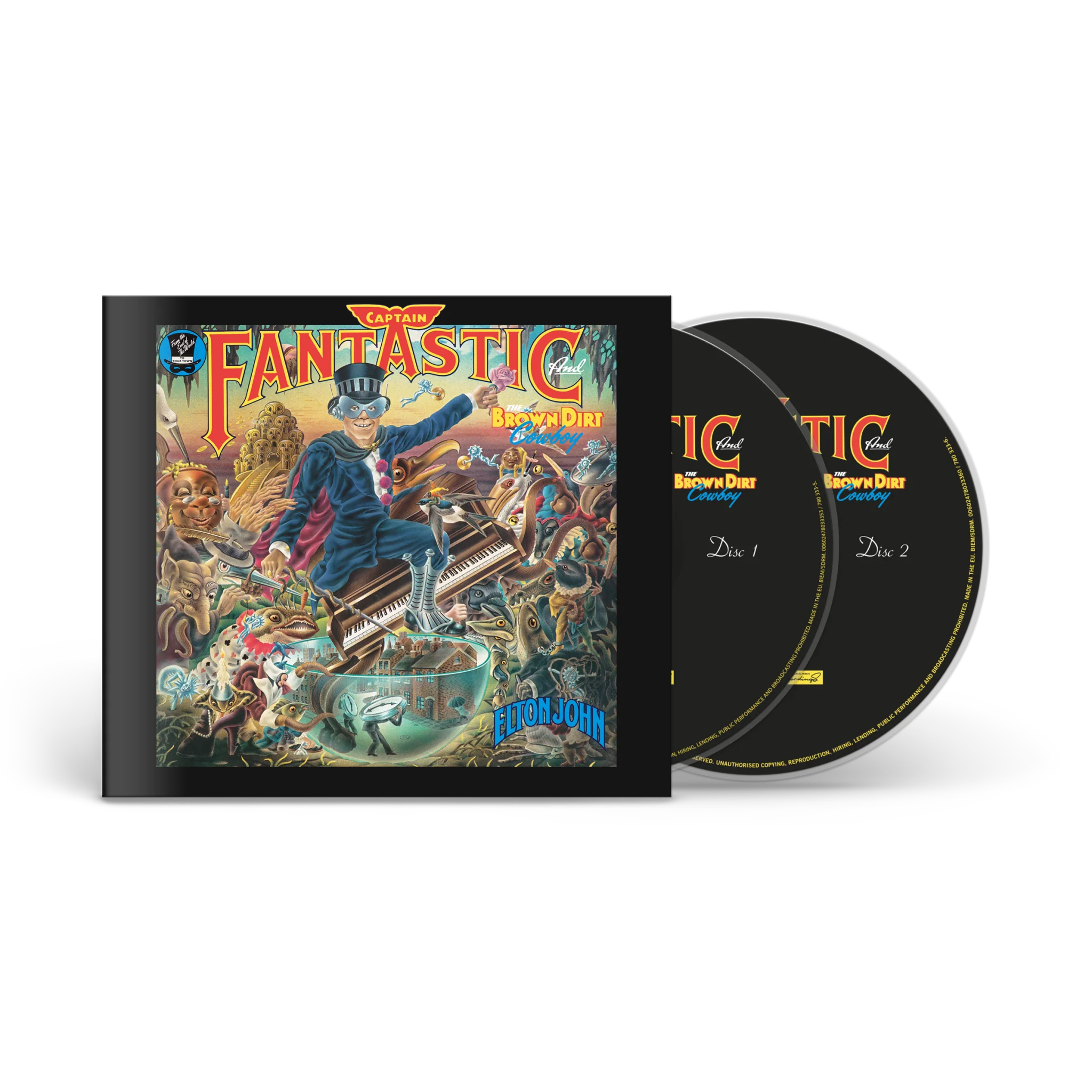 Captain Fantastic and the Brown Dirt Cowboy (50th Anniversary) - Elton John [CD]