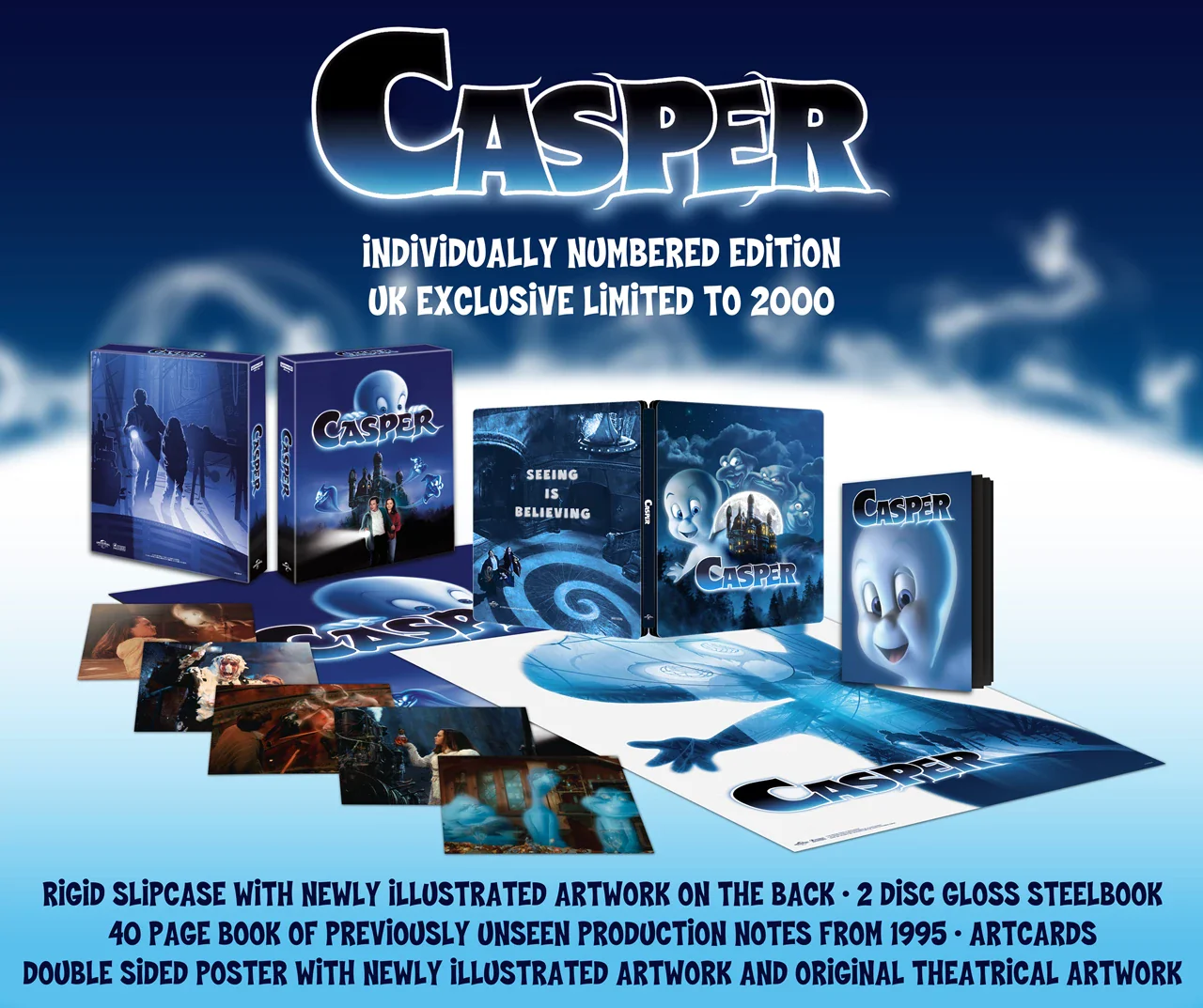 Casper (Collector's Edition Steelbook) - Brad Silberling [4K UHD]