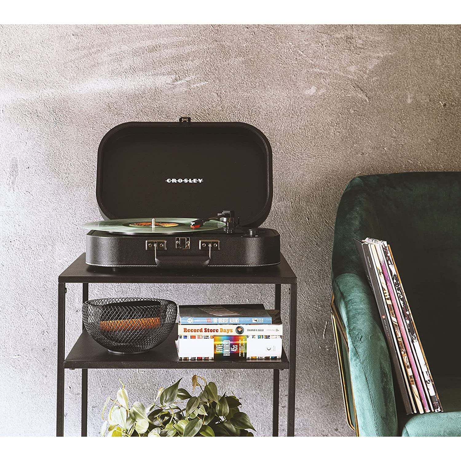 Crosley Discovery Plus - Bluetooth Turntable (Black) [Tech & Turntables] - Image 2