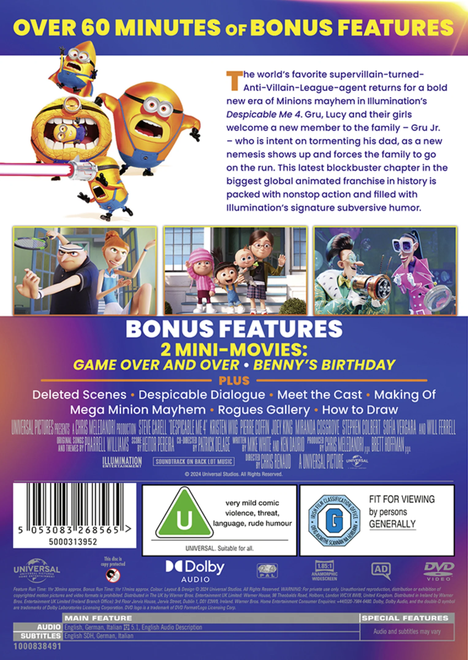 Despicable Me 4 - Chris Renaud [DVD] - Image 2