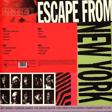 Escape From New York (RSD Black Friday 2023) - Beast Coast [Colour Vinyl] - Image 2