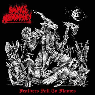 Feathers Fall to Flames - Savage Necromancy [VINYL]
