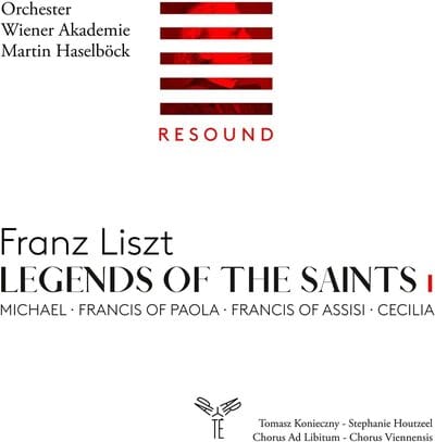 Franz Liszt: Legends of the Saints- Volume 1 - Franz Liszt [CD]
