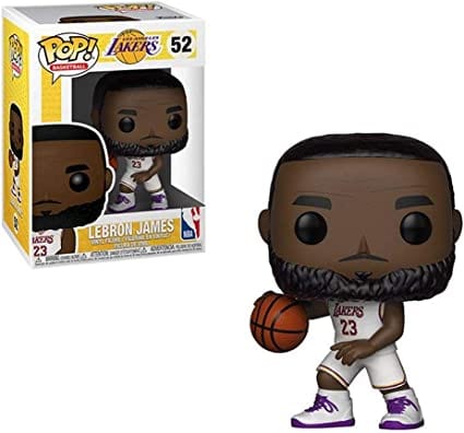 Funko POP! NBA: Lakers: Lebron James (White Uniform) [Toys] - Image 2