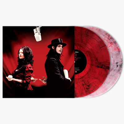 Get Behind Me Satan (20th Anniversary Wispy Red & White Edition) - The White Stripes [Colour Vinyl]