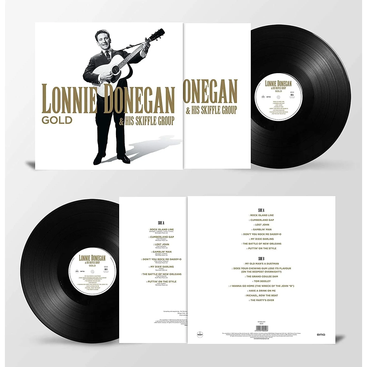 Lonnie Donegan & His Skiffle Group - Gold [VINYL] - Image 3