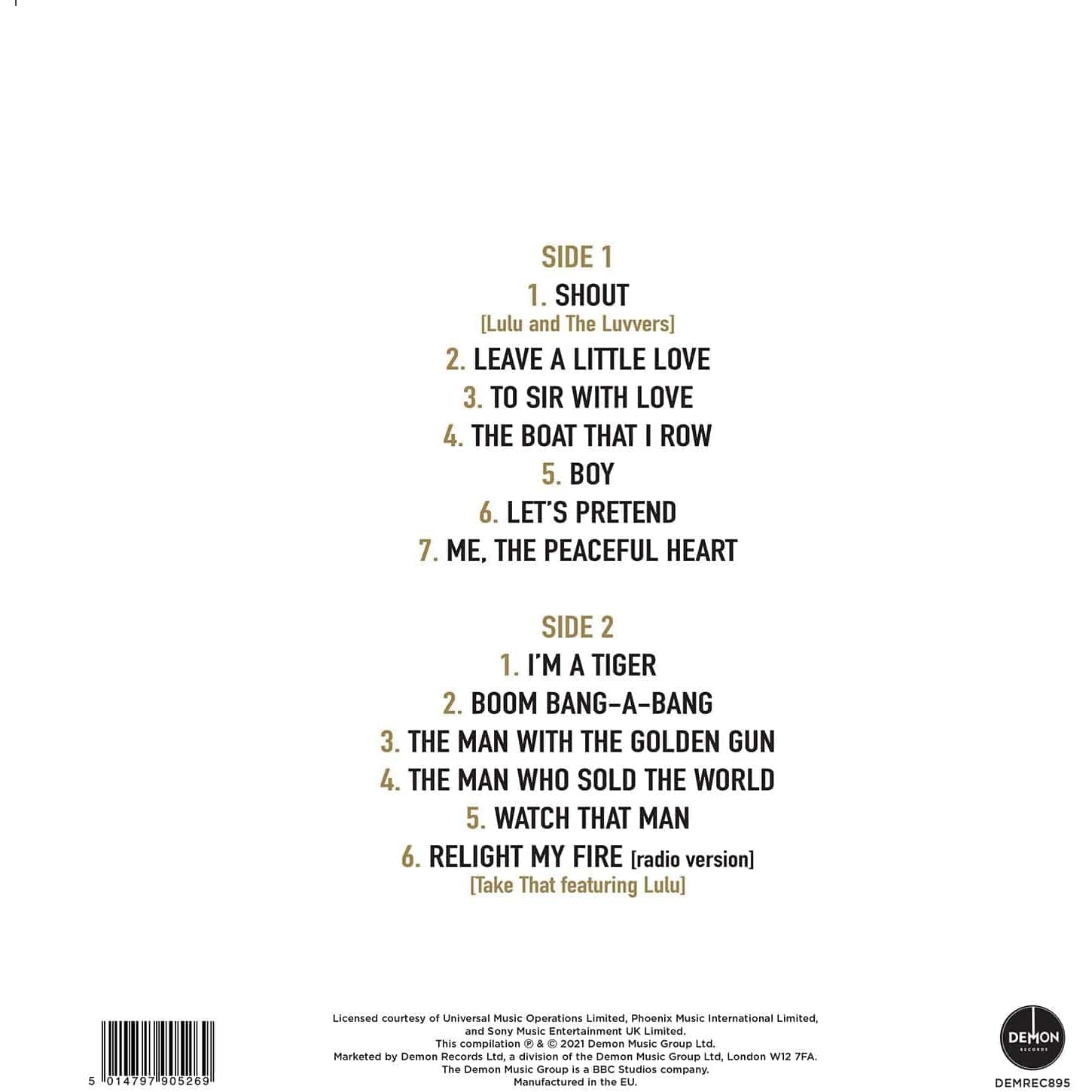 GOLD - LULU [VINYL] - Image 2