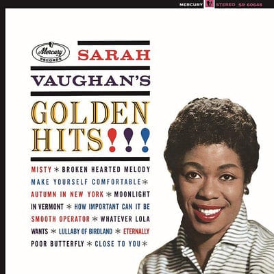 Golden Hits!!!:  (Limited Gold Edition) - Sarah Vaughan [Colour Vinyl] - Image 2