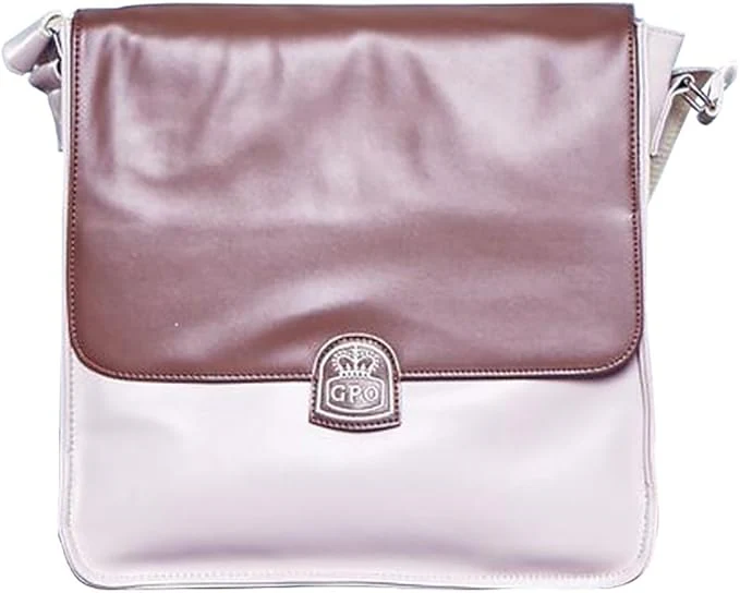 GPO Vinyl Record Bag - Cream/Brown [Accessories]