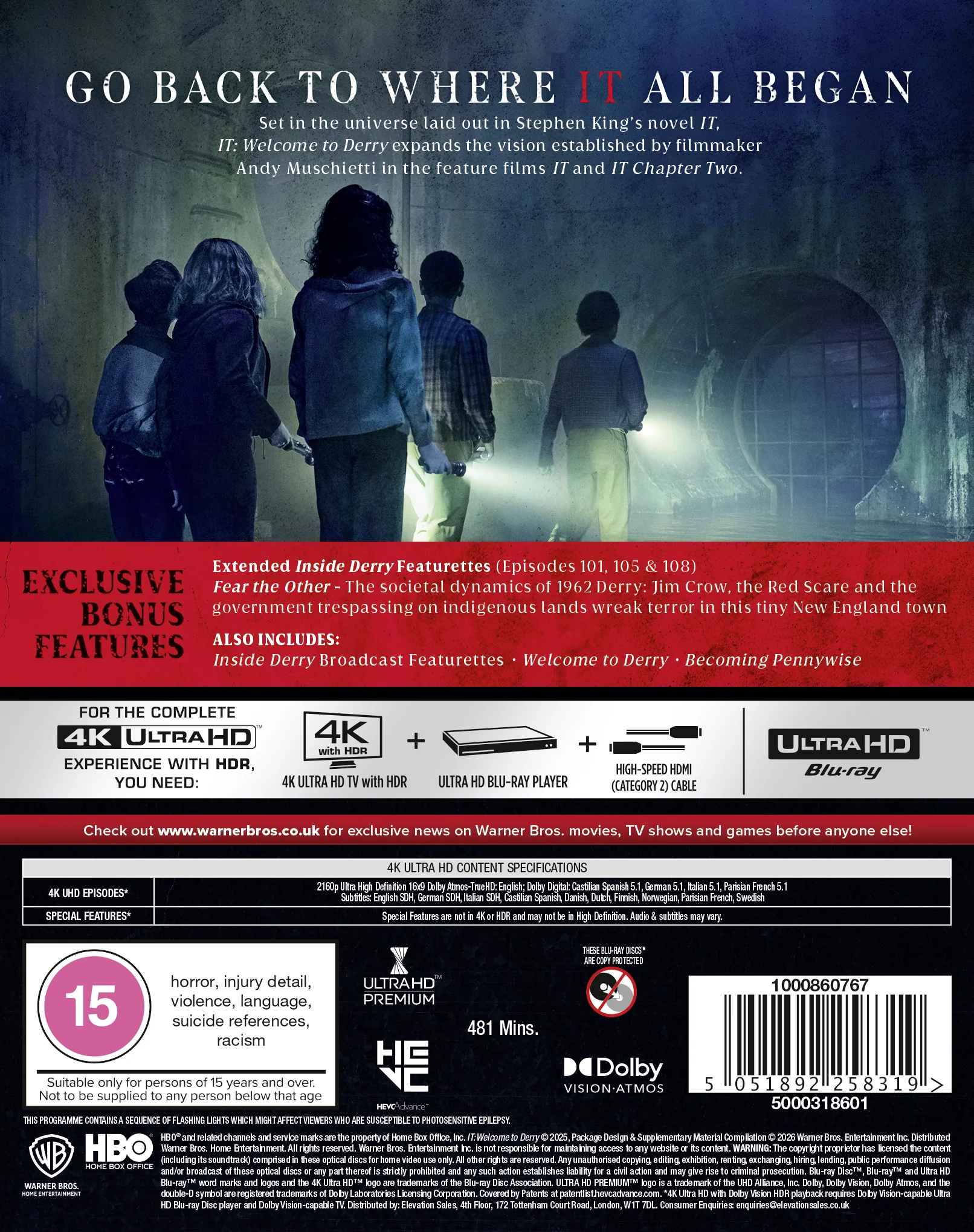 IT: Welcome to Derry - Bill Skarsgård [4K UHD] - Image 2