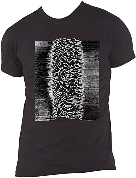 Joy Division Unknown Pleasure - Black - XL [T-Shirts]