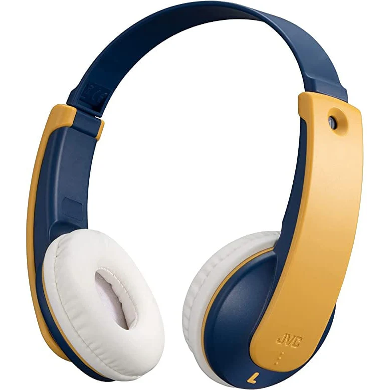 JVC HA-KD10W Wireless Tinyphones for Kids - Yellow/Blue [Accessories] - Image 2