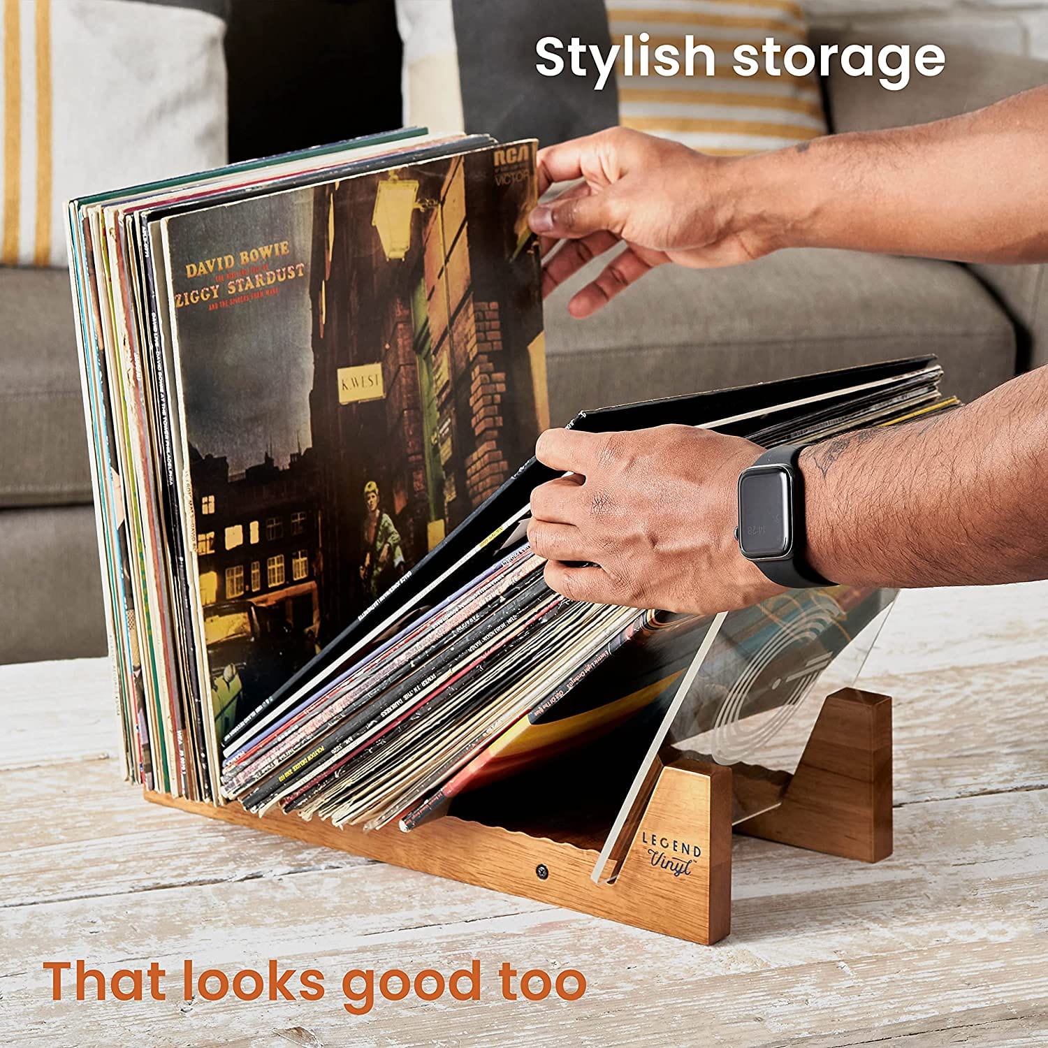 Legend Vinyl Record Display Shelf Unit [Accessories] - Image 2
