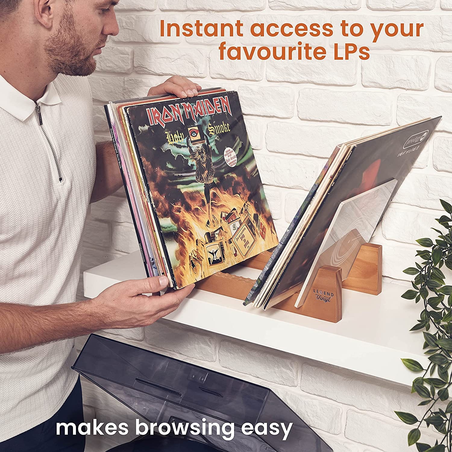 Legend Vinyl Record Display Shelf Unit [Accessories] - Image 8