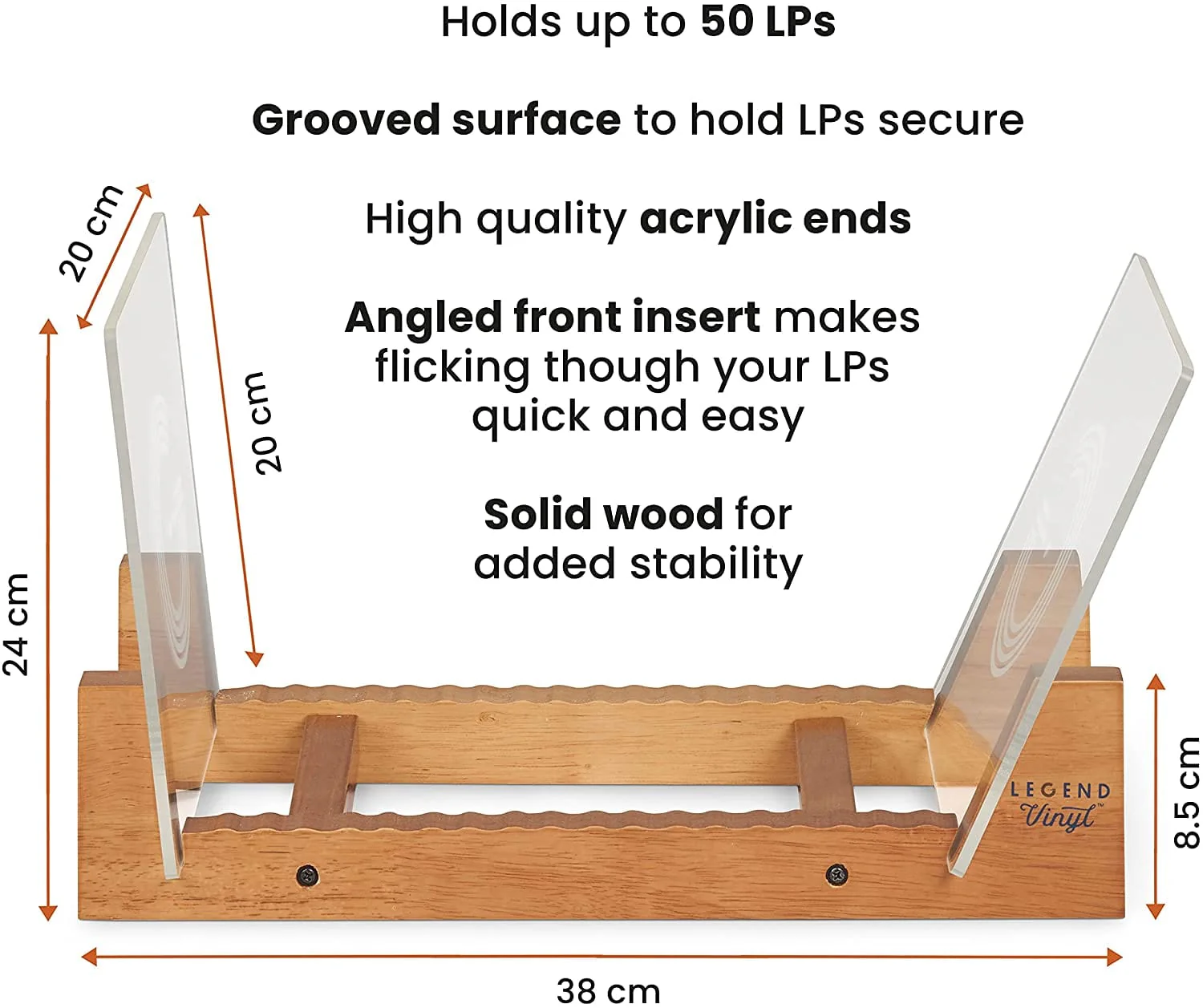 Legend Vinyl Record Display Shelf Unit [Accessories] - Image 9