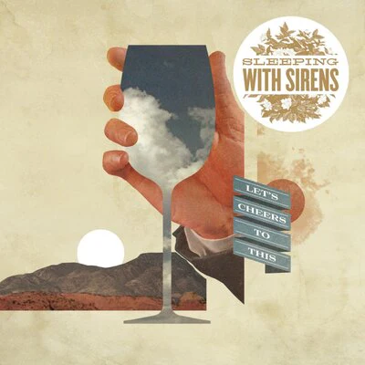 Let's Cheers To This (Blue with Orange Spatter) - Sleeping With Sirens [Colour Vinyl] - Image 2
