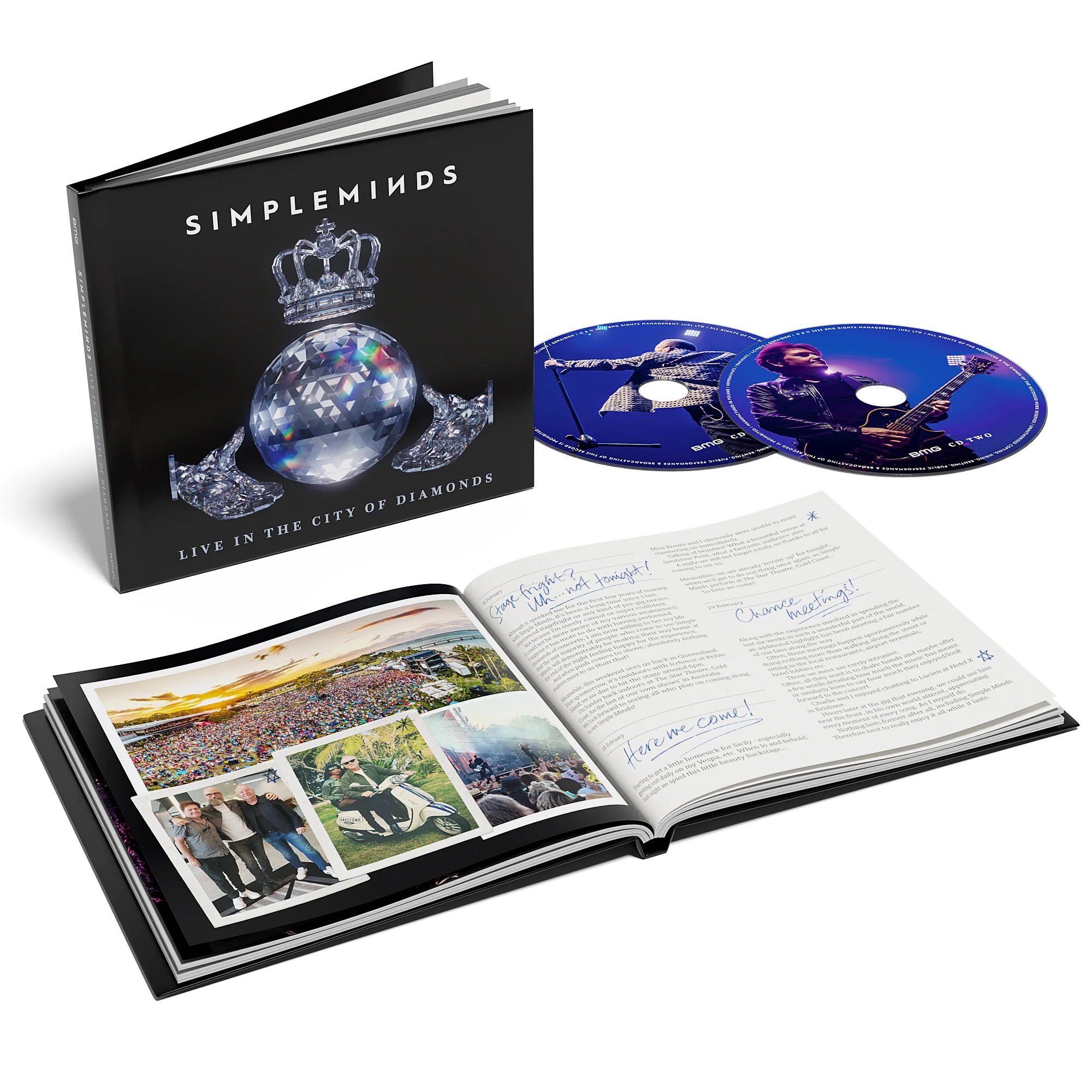 Live in the City of Diamonds - Simple Minds [CD]