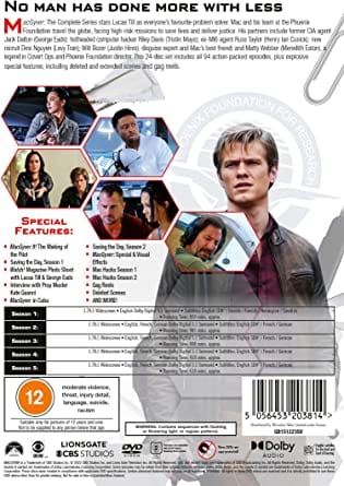 MacGyver (2016) Complete Series [DVD] - Image 3