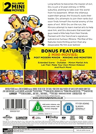 Minions: The Rise of Gru - Kyle Balda [DVD] - Image 2