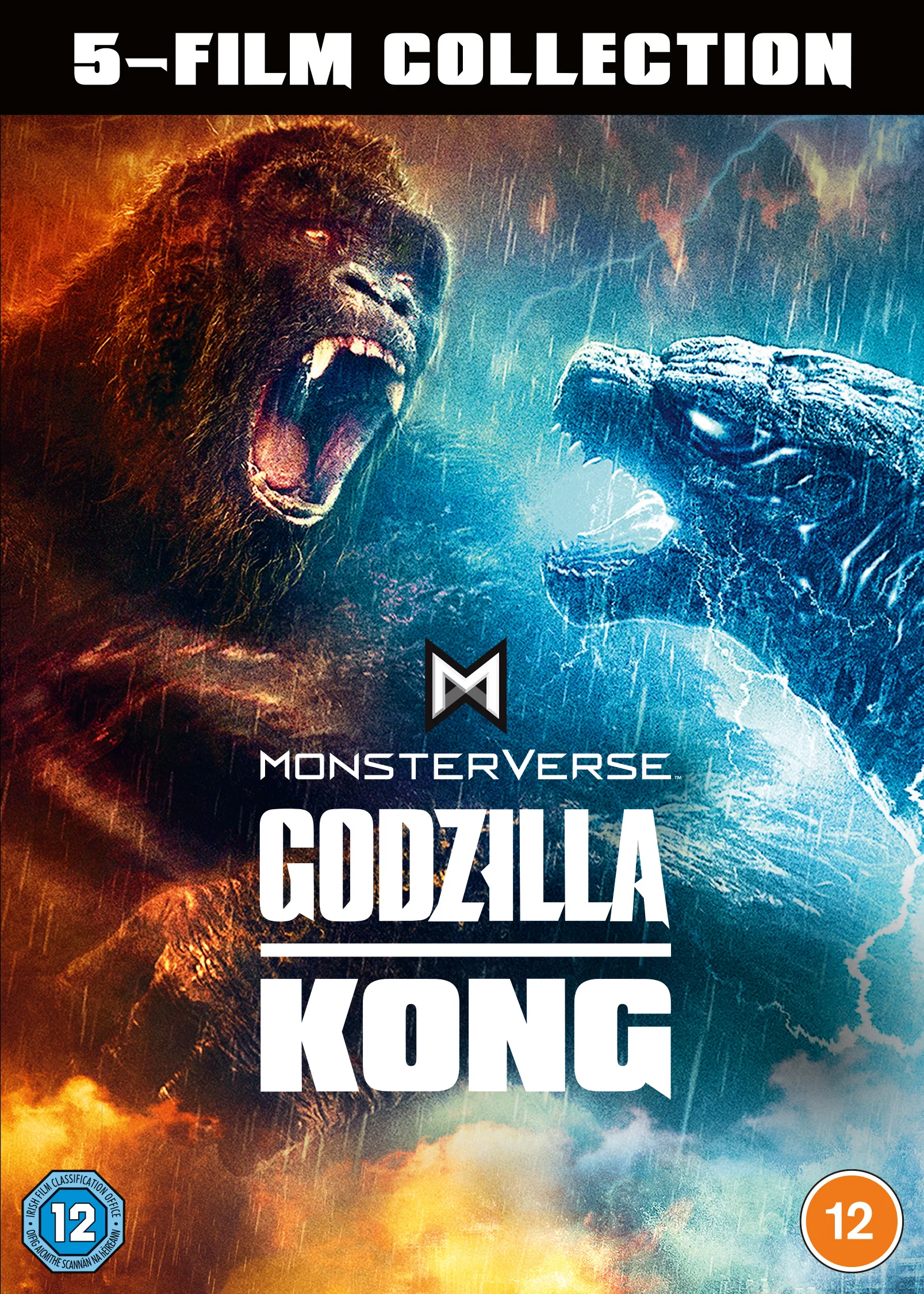 Monsterverse - Godzilla King Kong 5-Film Collection [DVD]