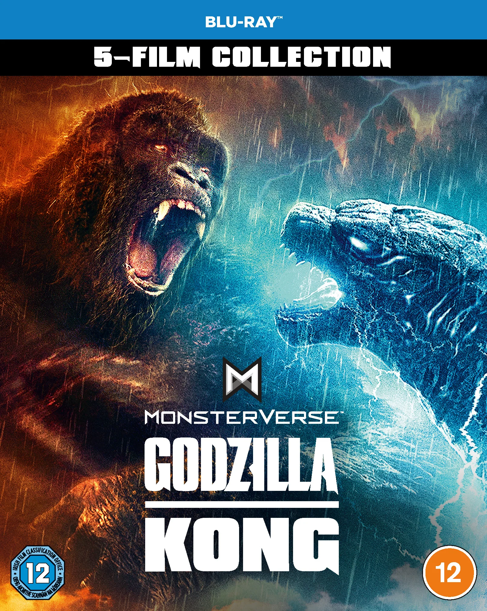 Monsterverse - Godzilla King Kong 5-Film Collection [BLU-RAY]