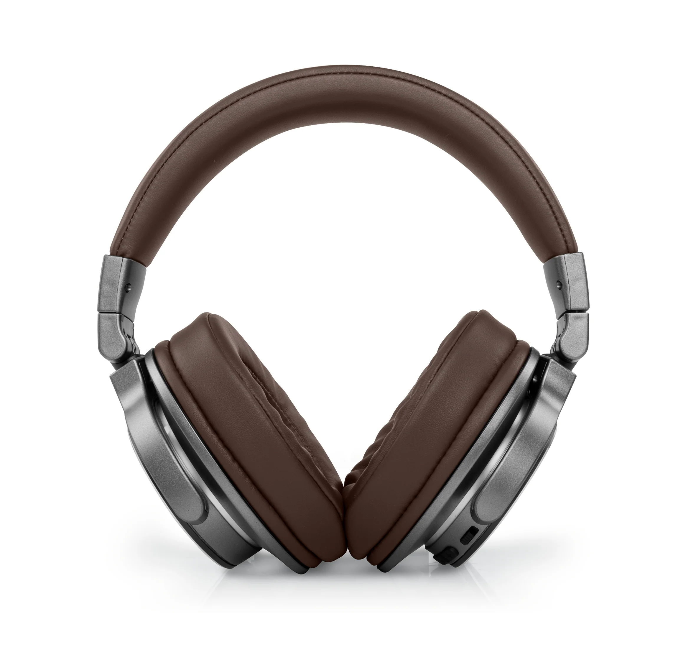 Muse Bluetooth headphone, Hands free, 30h battery, Adjustable and foldable headband - Brown [Accessories] - Image 2
