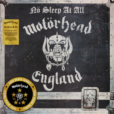 No Sleep at All (50th Anniversary Black & White Splatter Edition) - Motörhead [Colour Vinyl] - Image 2