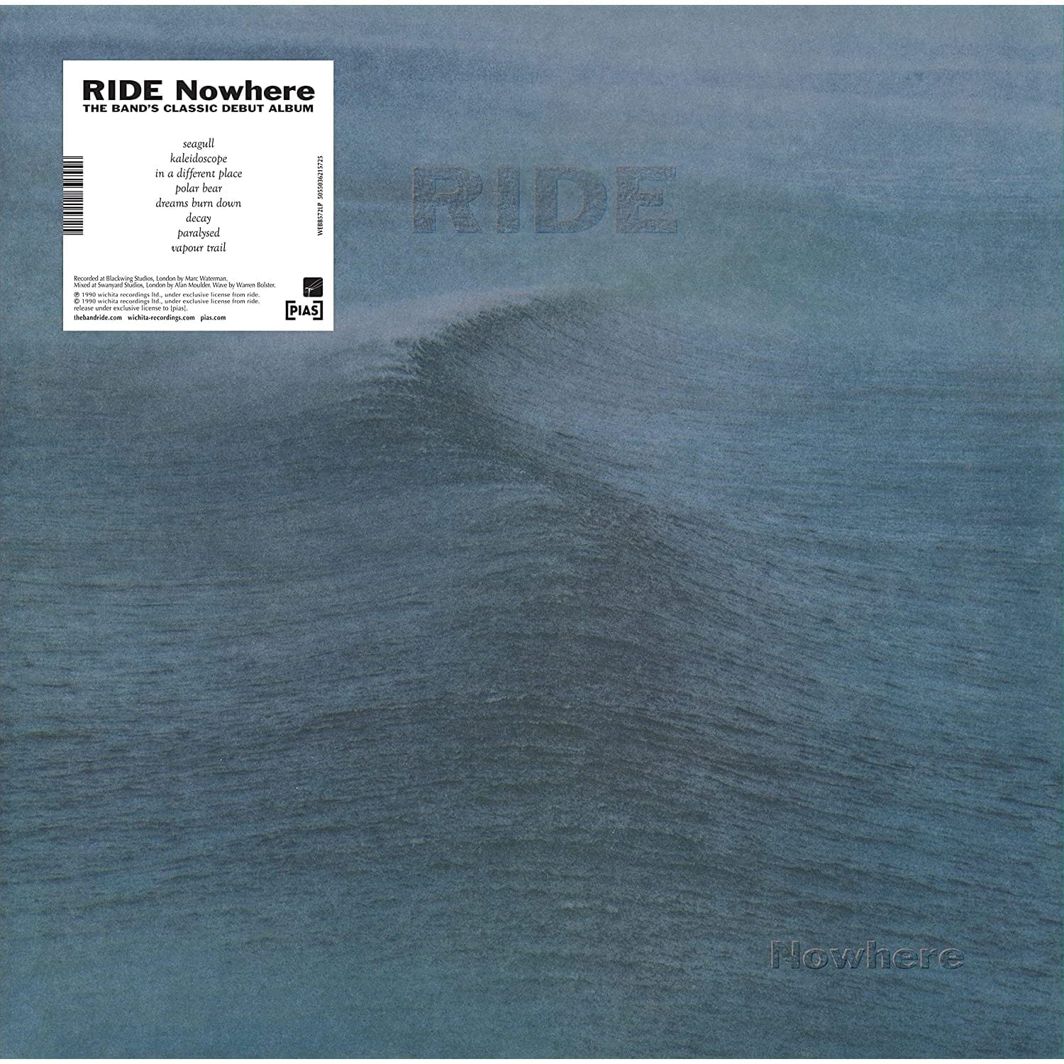 Nowhere - Ride [Transparent Blue Vinyl] - Image 2