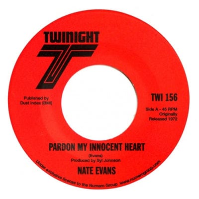 Pardon my innocent heart/Main squeeze - Nate Evans [VINYL]