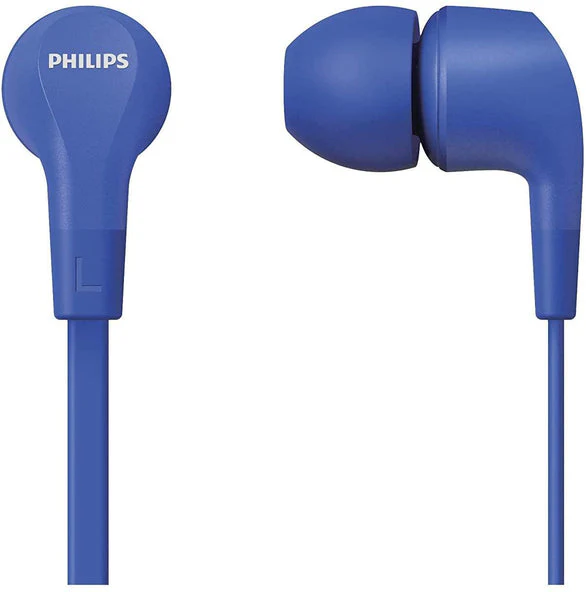 PHILIPS Audio In-Ear Headphones E1105BL/00 With In-Line Remote Control [Accessories]
