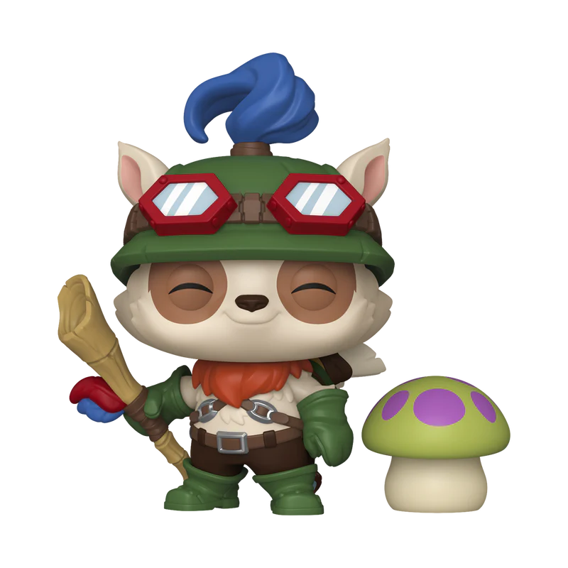 Funko Pop! & Buddy League of Legends™ - Teemo with Mushroom [Toys] - Image 2