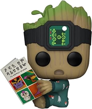 Funko POP! Marvel: Guardians Of the Galaxy - Groot PJs With Book [Toys] - Image 2