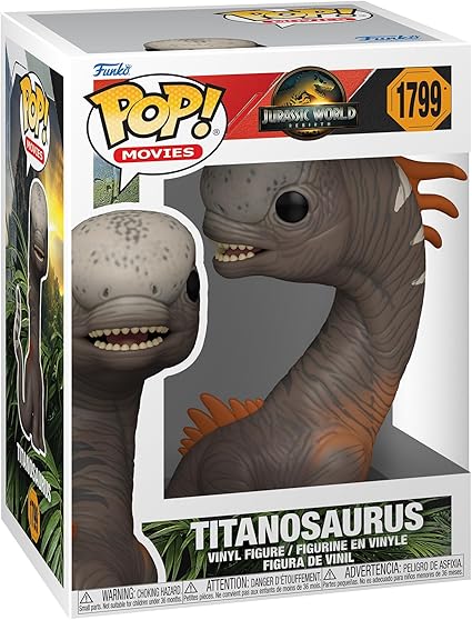 Funko Pop! Movies: Jurassic World: Rebirth - Titanosaurus [Toys]