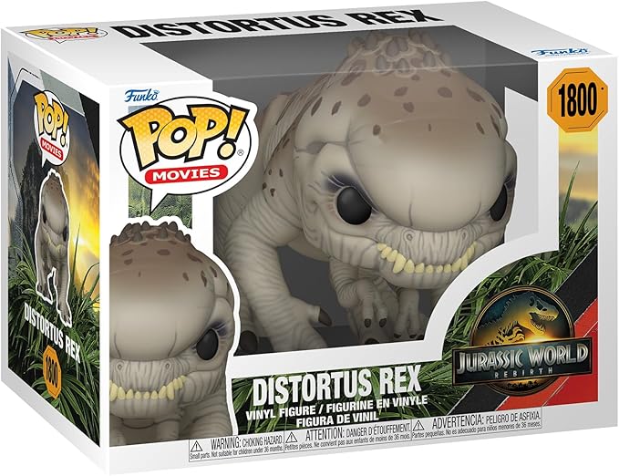 Funko Pop! Movies: Jurassic World: Rebirth - Distortus Rex [Toys]