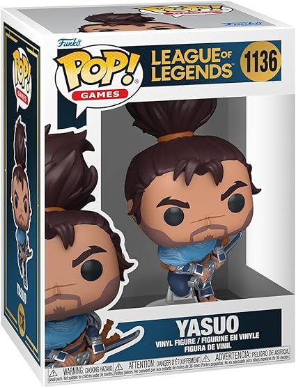 Funko Pop! Games: League of Legends - Yasuo [Toys]