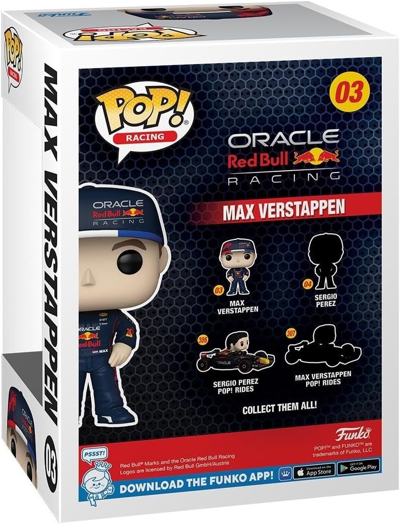Funko POP! Formula 1 - Max Verstappen - Red Bull F1 [Toys] - Image 3