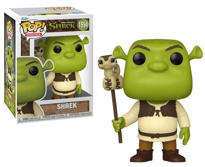 Funko POP! Movies: Shrek - Shrek with Snake [Toys] - Image 2