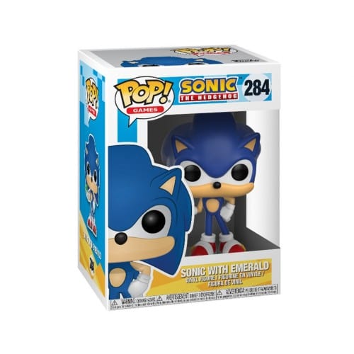Funko POP! Games Sonic the Hedgehog Sonic With Emerald [Toys]